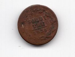 (1085) CH, Tessin, 3 Soldi, 1838