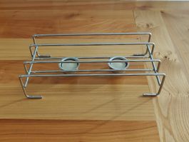 Réchaud de table en métal chromé - Parfait état !