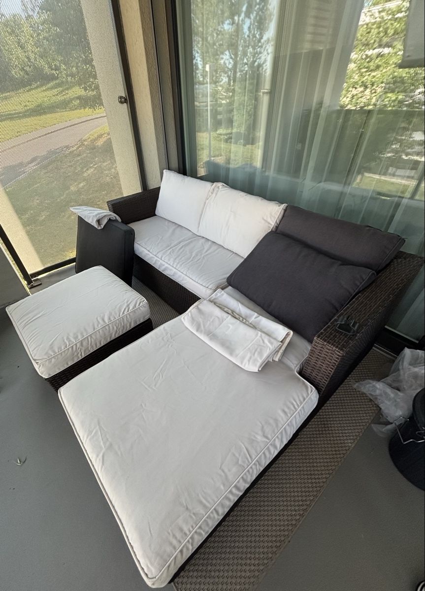 Viplounge Divani: Brooklyn Rattan Lounge braun inkl. Abdeckung – Usato da Gisikon venduto da N.st01 1