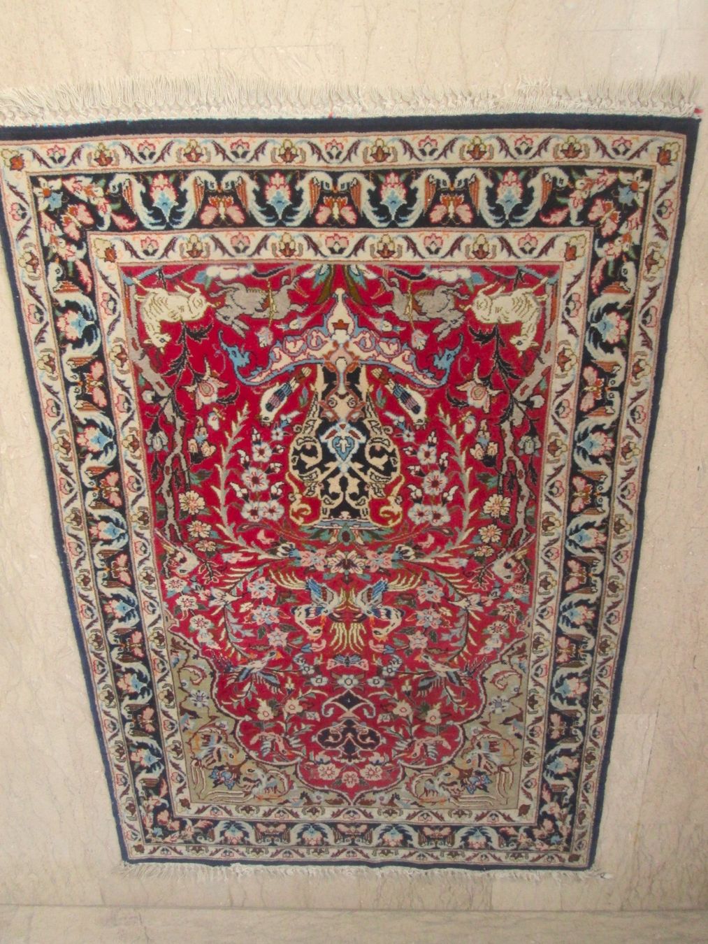 Teppiche: Teppich mit schönem Motiv, alt – Gebraucht aus Sementina von babucia 3