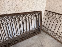 Gartenzaun aus Metall (Schmiedeisen)