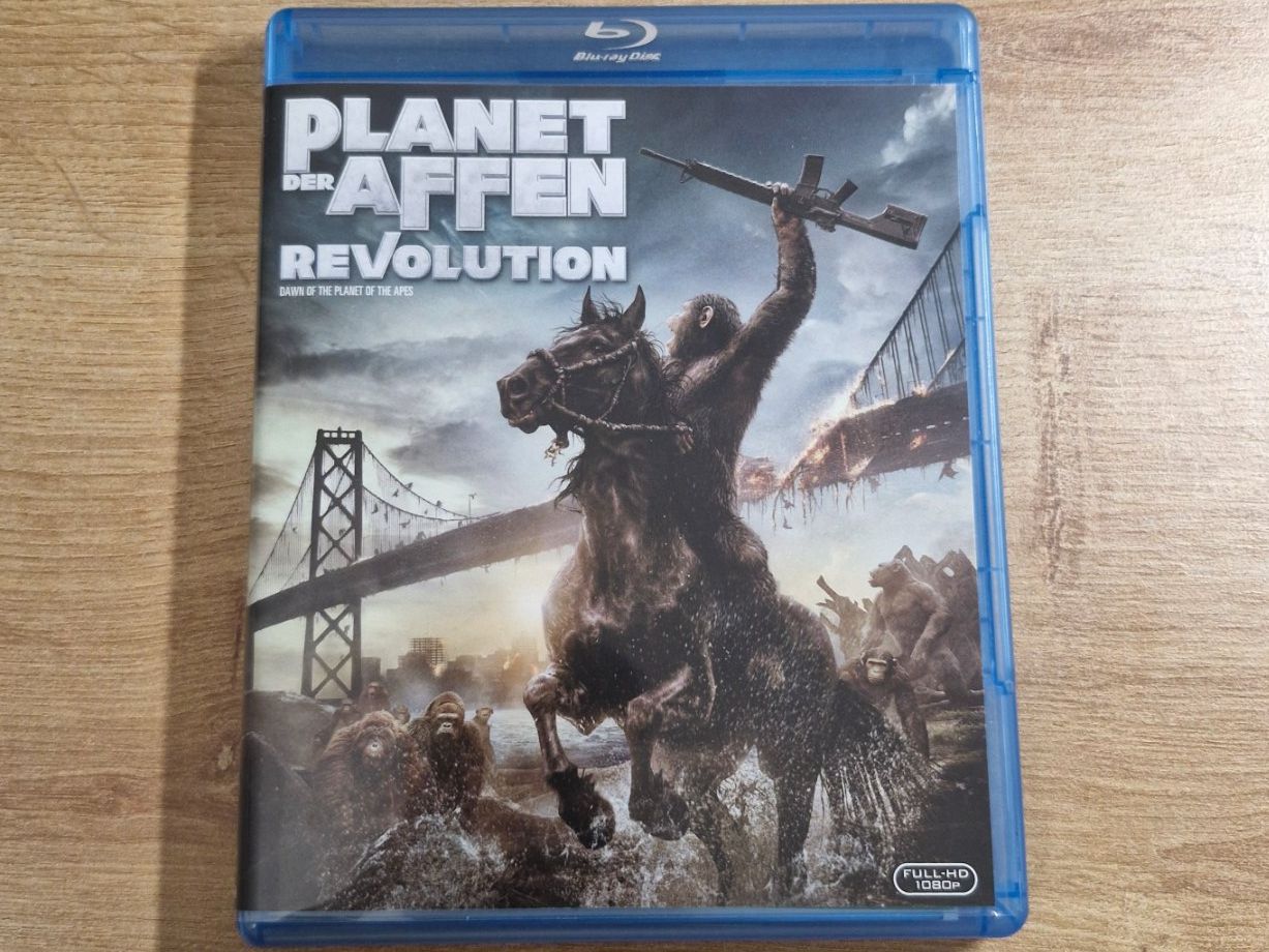 Tutti i DVDs: Planet der Affen - Revolution (2014) RAR Bluray – Usato da Pfungen venduto da Whitie