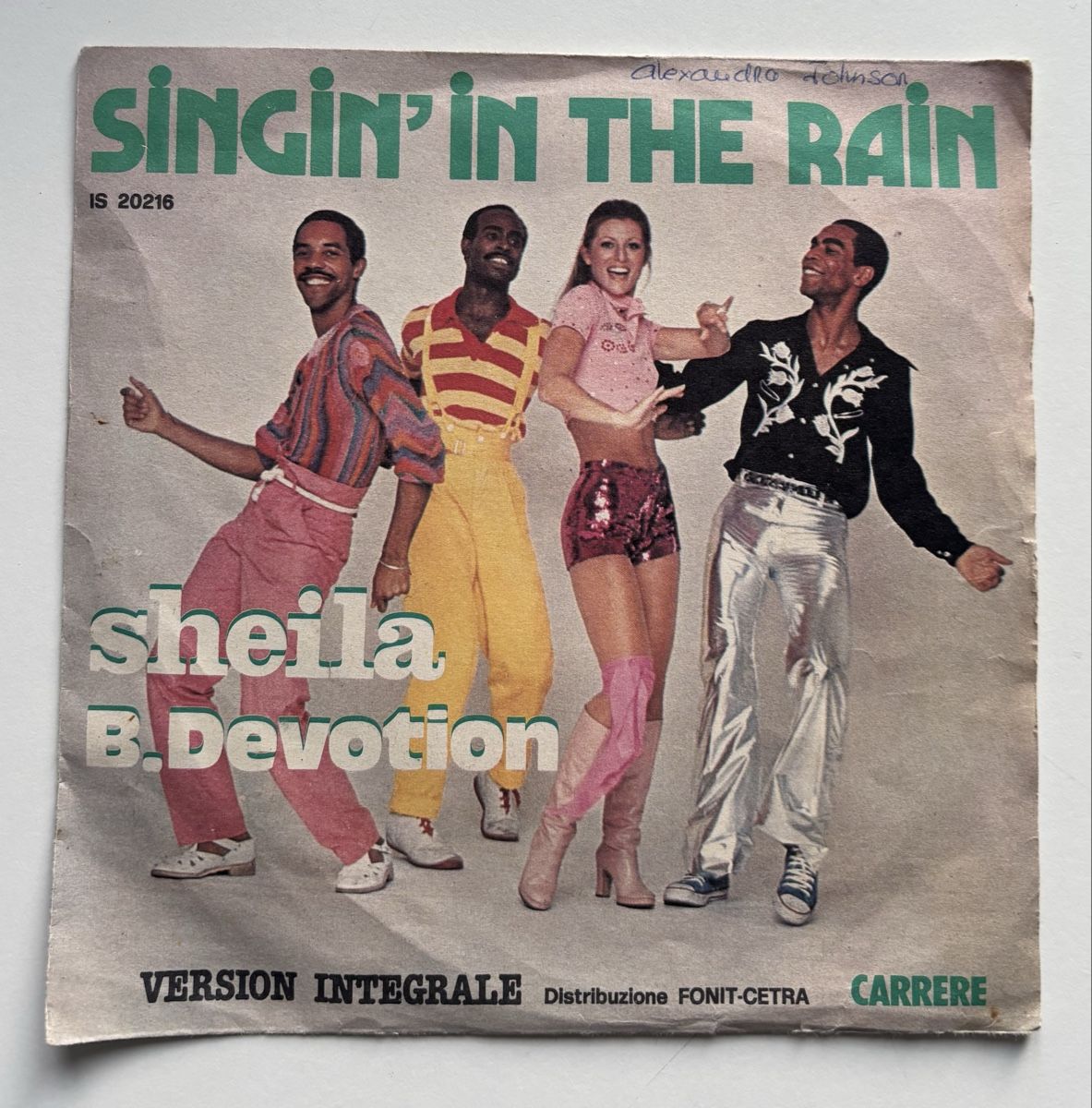 Dischi in vinile: Sheila B. Devotion - Singin' in the Rain 45 VG+/VG+ – Usato da Neuchâtel venduto da Deivid2