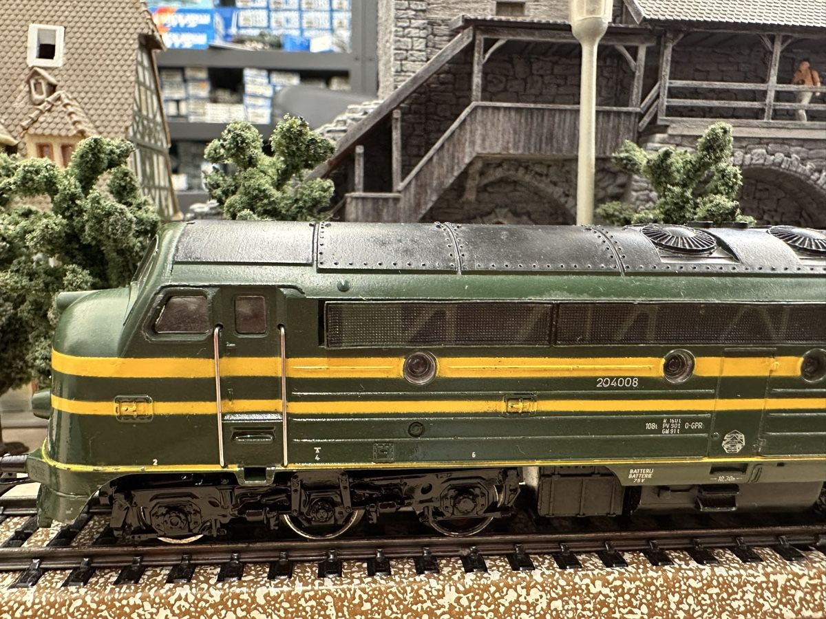 Märklin Modellini di ferrovie: Märklin 3066 SNCB BR Série 204 – Usato da Lupsingen venduto da New-Haven 1