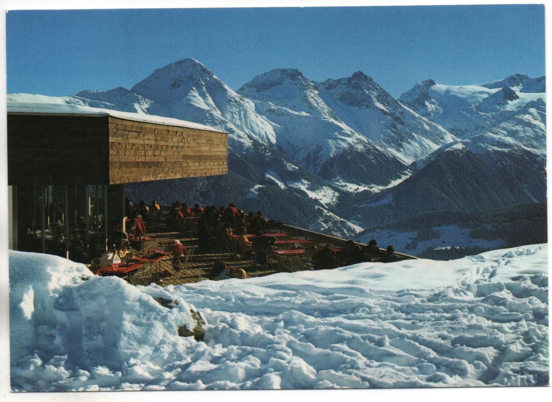 Ansichtskarten: DISENTIS Berg-Restaurant Caischavedra – Gebraucht aus Jona von philajona