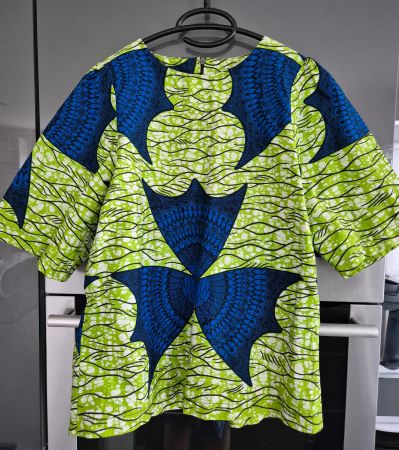 top taille M en wax, modèle unique