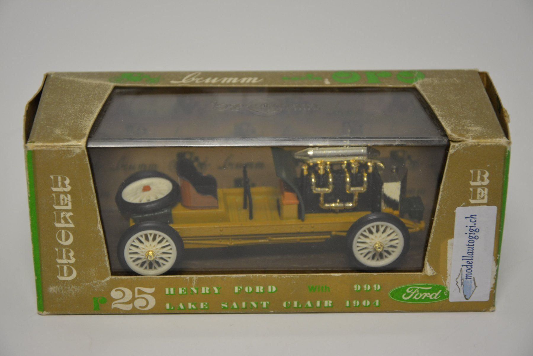 Ford Modellini d'auto: Ford 999 Lake Saint Clair 1904 , 1:43 – Nuovo e nell'imballaggio originale da Goldach venduto da Feivel9