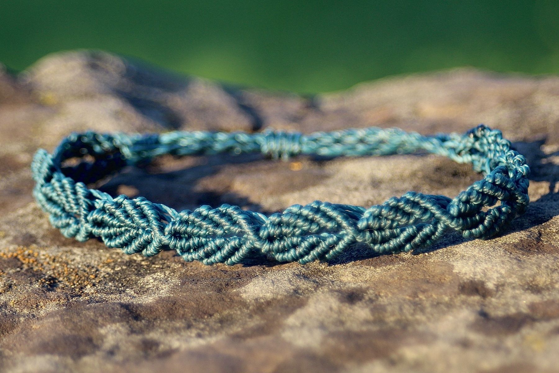 Bracciali & Braccialetti: ramina - Makramee Armband - Personalisierbar – Nuovo (secondo la descrizione) da Heerbrugg venduto da R.St27 3