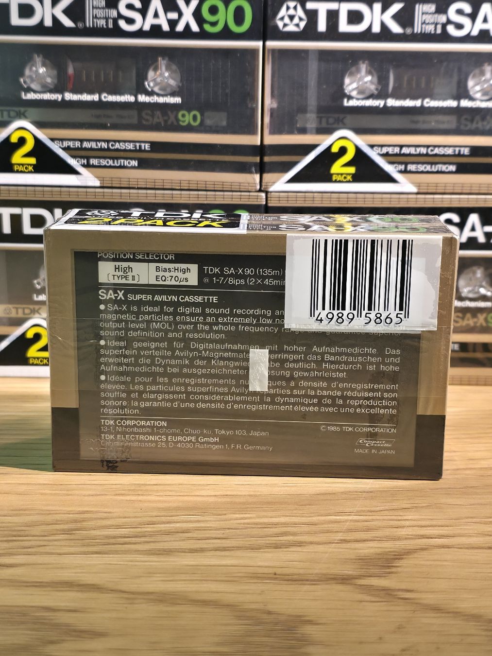 Cassettes audio: TDK SA-X90 - 2 PACK - High Position Type II -  NOS – Neuf avec emballage d'origine à Dietlikon par litisop 2