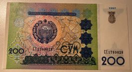 Usbekistan 200 Som 1997 XF