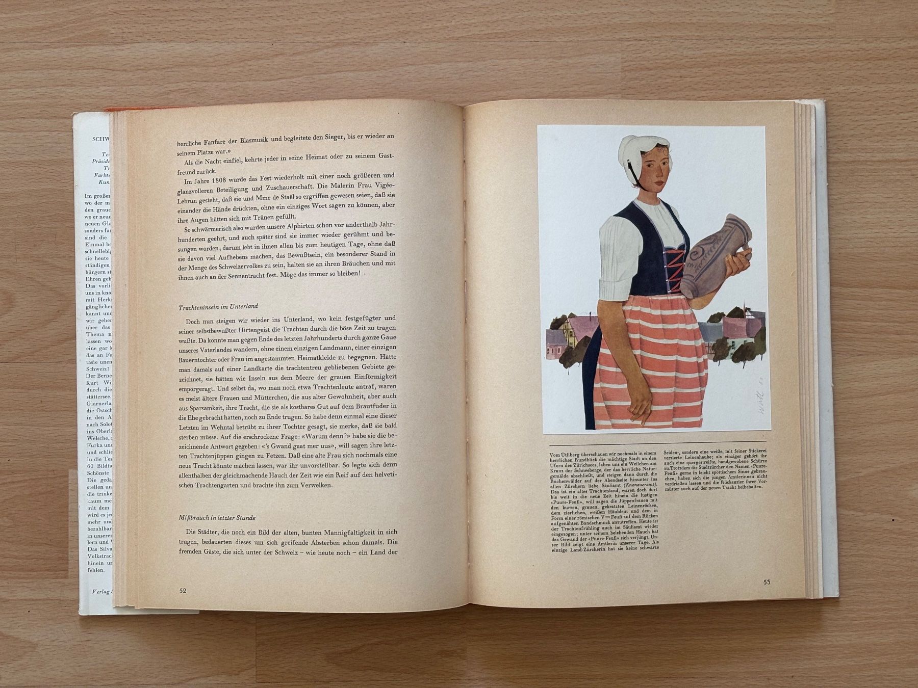 Libri: Silva Buch Schweizer Trachten mit 60 Illustrationen von Kurt – Usato da Zürich venduto da Masaiti 3
