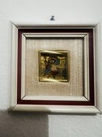 3 dekorative Bilder mit kunstvollen Rahmen – Vintage-Stil