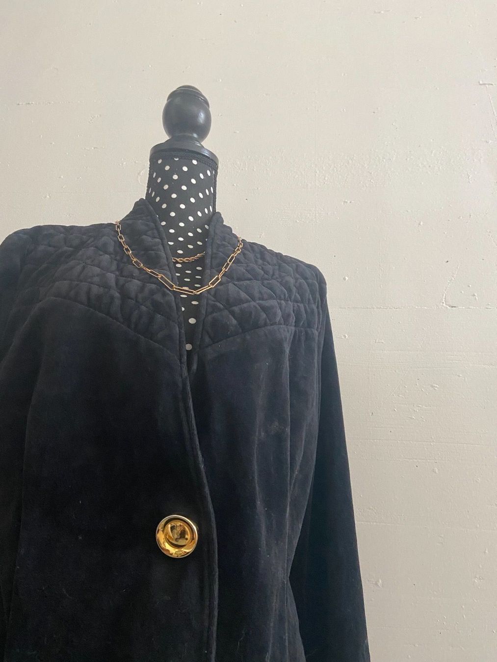 Giacche: Original 80er Vintage Samtjacke – Usato da Zürich venduto da Eves.vintage.element 4