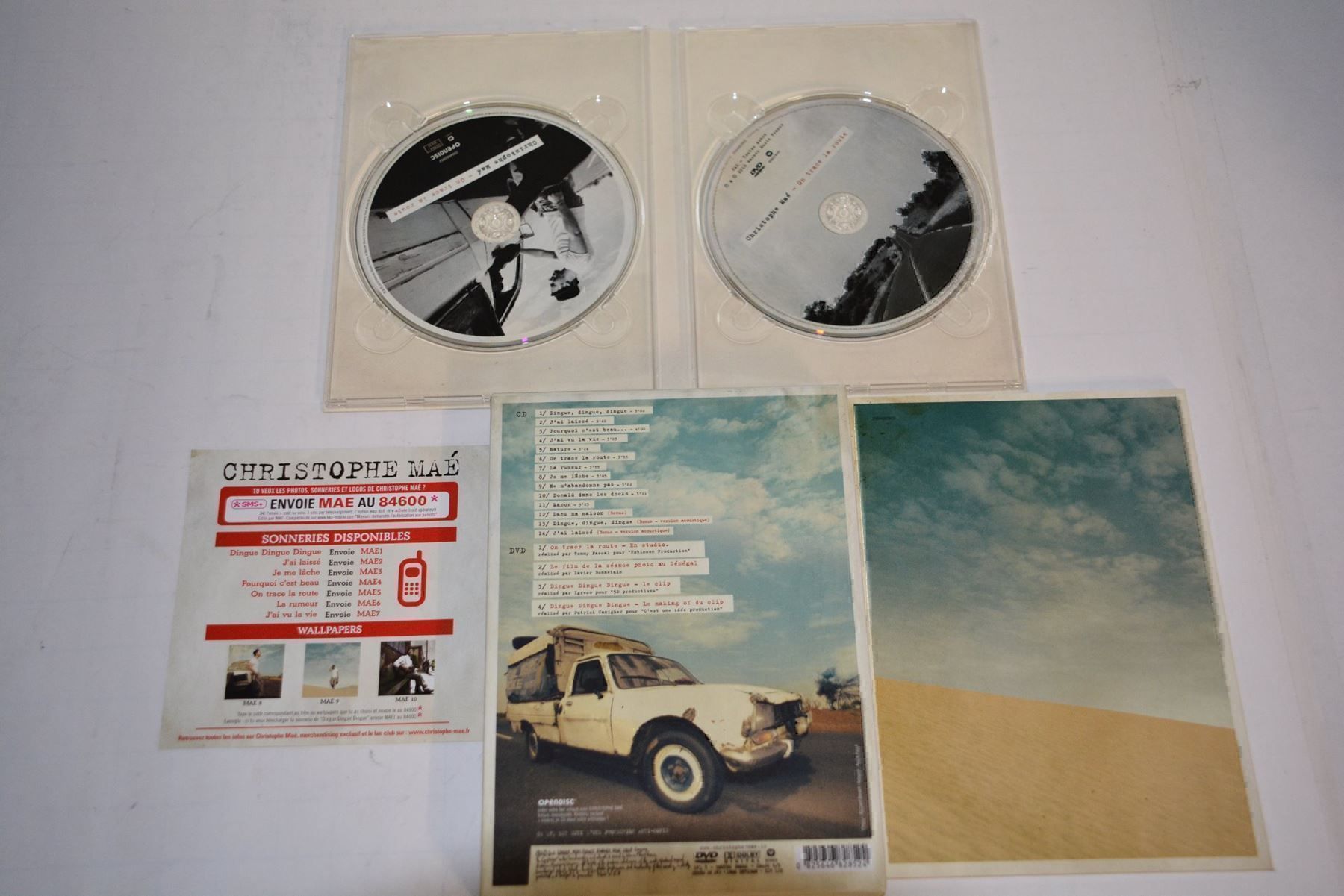 Pezzi di ricambio: Kult: Christophe Maé - On trace la route – Usato da Biel/Bienne venduto da Secondhand_Shop 4