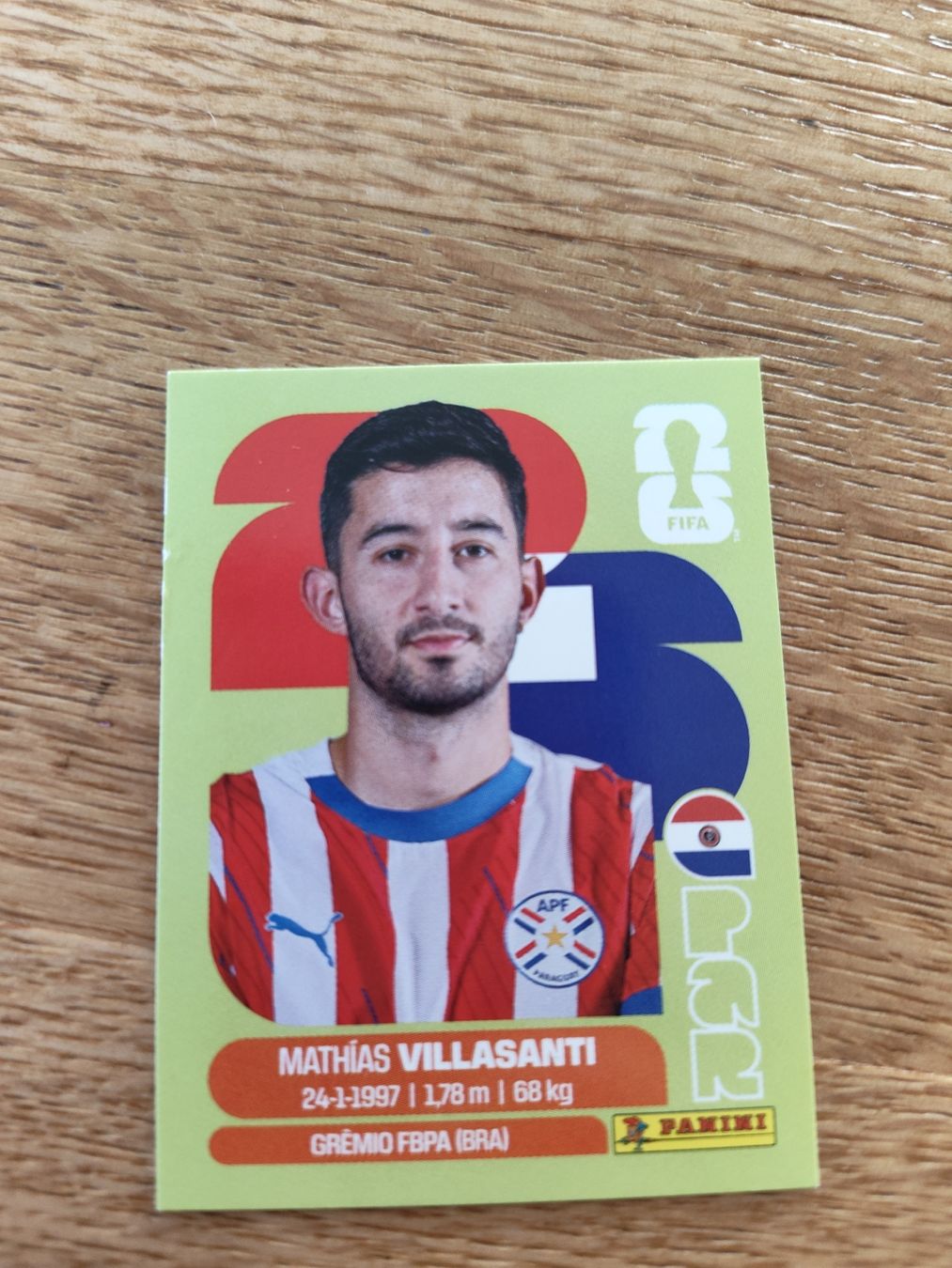 Panini Carte collezionabili: Panini Wm 2026 Par9 – Nuovo (secondo la descrizione) da Lieli venduto da Maholo