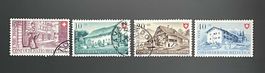 1949 PP Arbeit und Schweizer Haus IV ʘ B42, B43, B44, B45