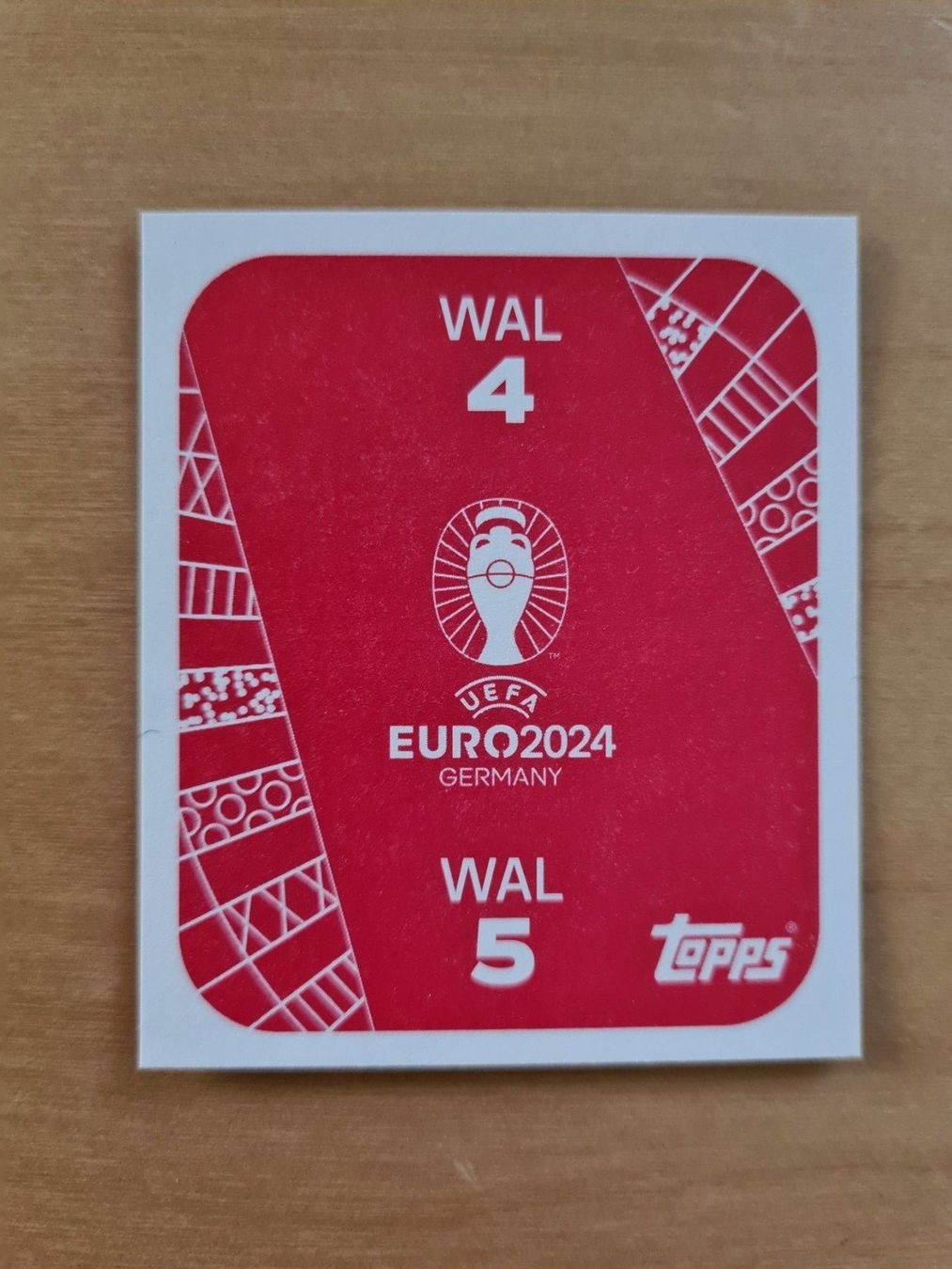 Topps Carte collezionabili: Topps EURO 2024 Sticker WAL 4 / WAL 5 – Usato da Oberwil BL venduto da Spieltopia 1