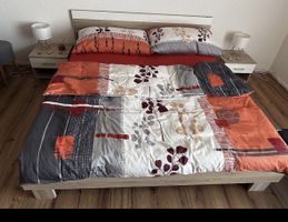 Bettgestell 180x200cm, Holzoptik