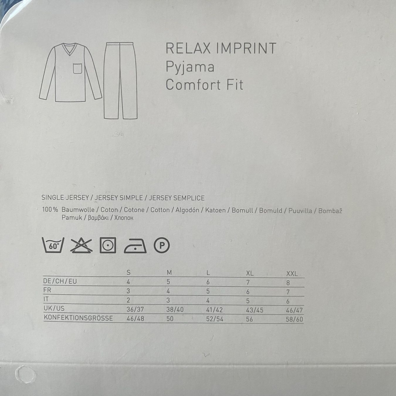 Calida Pyjamas: Calida Pyjama lang, neu – Neuf avec emballage d'origine à Wattwil par edel88 2