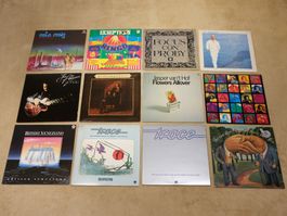 12x Vinyl: Ekseption, Focus, J.Akkerman, Trace, Linden u.a.
