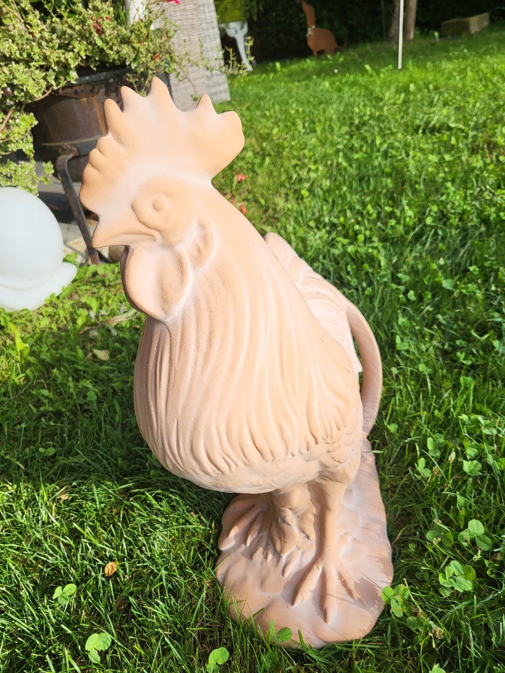Figuren: Güggel Hahn Terracotta – Neu (gemäss Beschreibung) aus Gutenswil von ghekko88 7