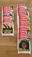 Lot von 21 Vintage L'Hebdo Magazinen 1984/1985 – Top Zustand