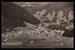 AK Blankenburg i. S., Ortsansicht im Tal