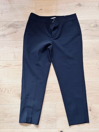 Elegante, schwarze Slacks / Hose von Zara Gr. 44