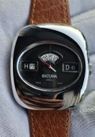 Montre Sicura 17 Jewels vintage 35mm. mecanic 