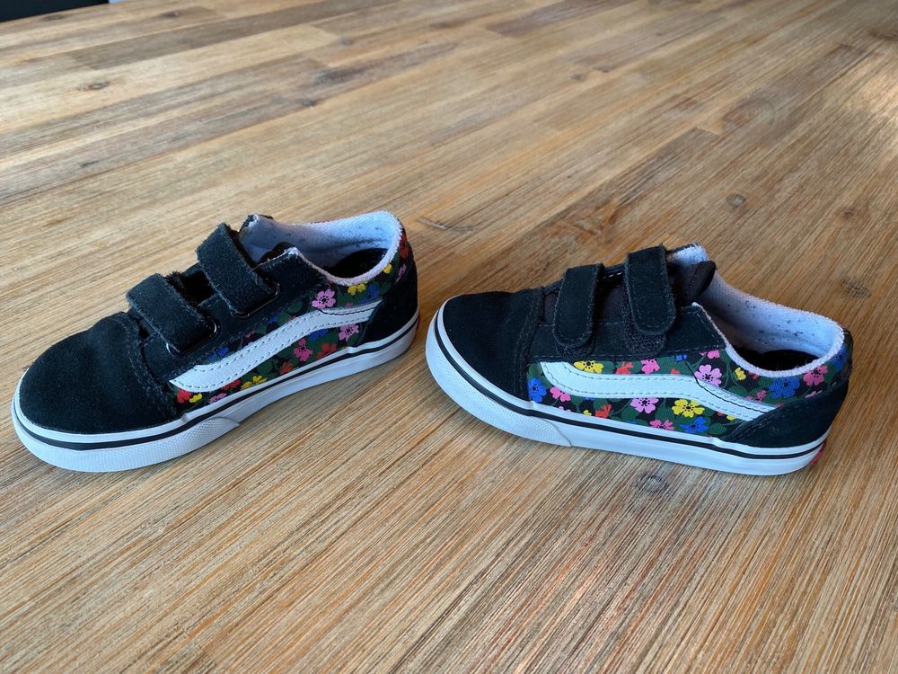 Vans motif outlet fleur