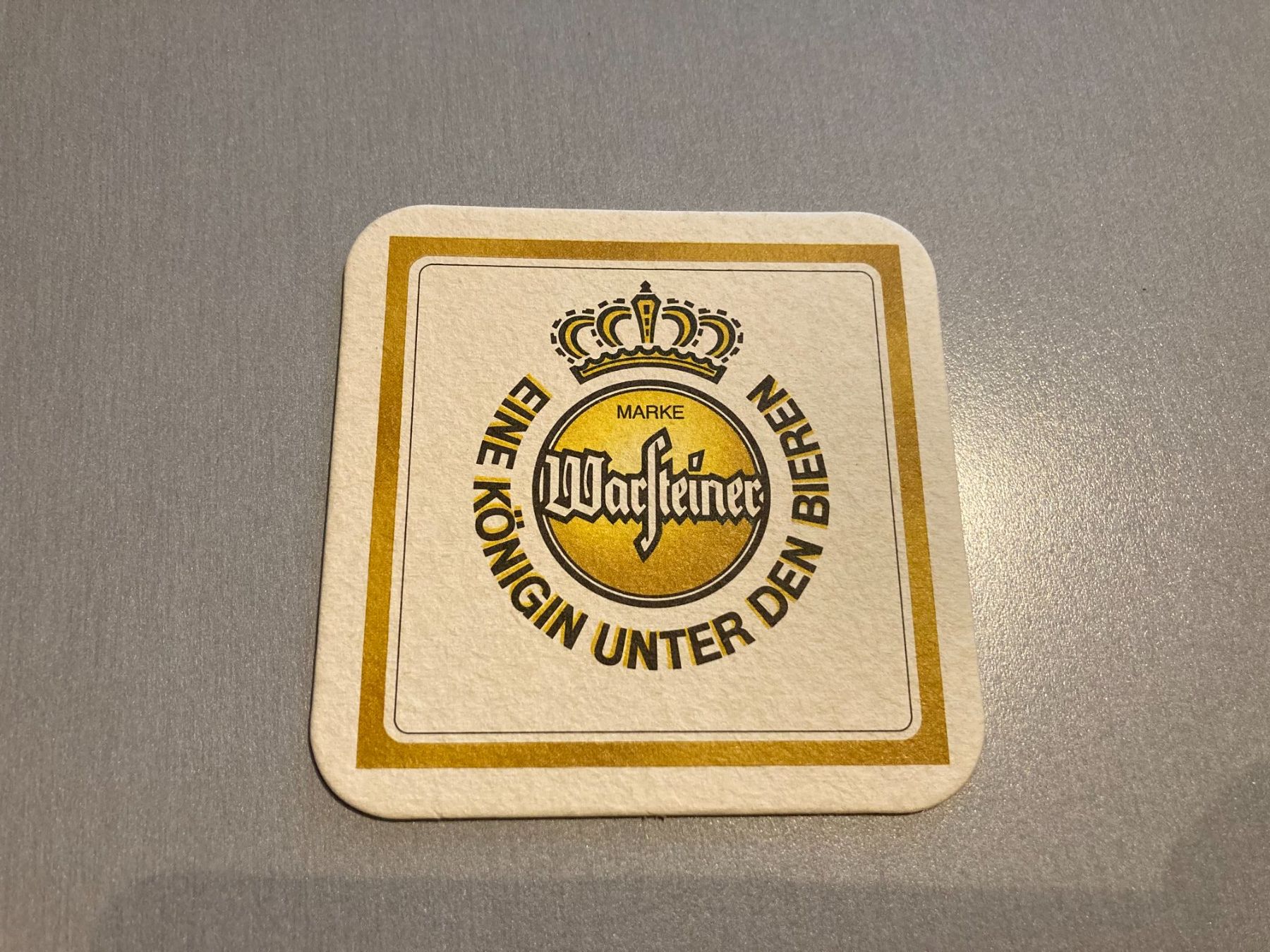 Sottobicchieri: Warsteiner Bierdeckel, neu, originalverpackt, 100 Stück. – Nuovo (secondo la descrizione) da Obfelden venduto da miau68 1