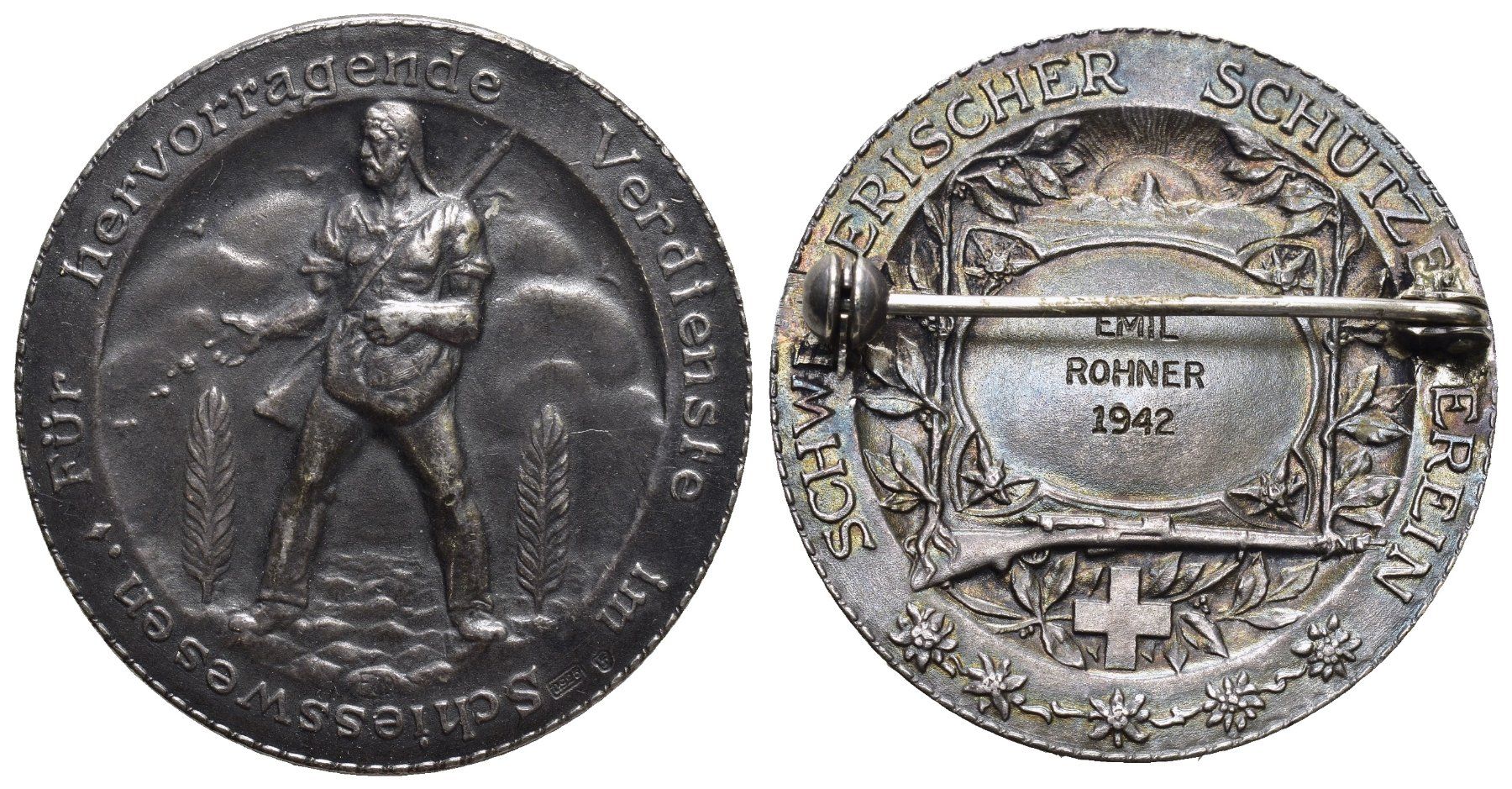 Medaglie: Schweiz Schützenverband 1942 – Usato da Bern venduto da numismatictops