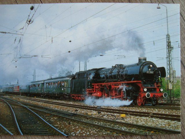 Ansichtskarten: Dampf-Schnellzuglok 01 1066 der Ulmer Eisenbahnfrunde, – Neu und originalverpackt aus Thun von Abigboss