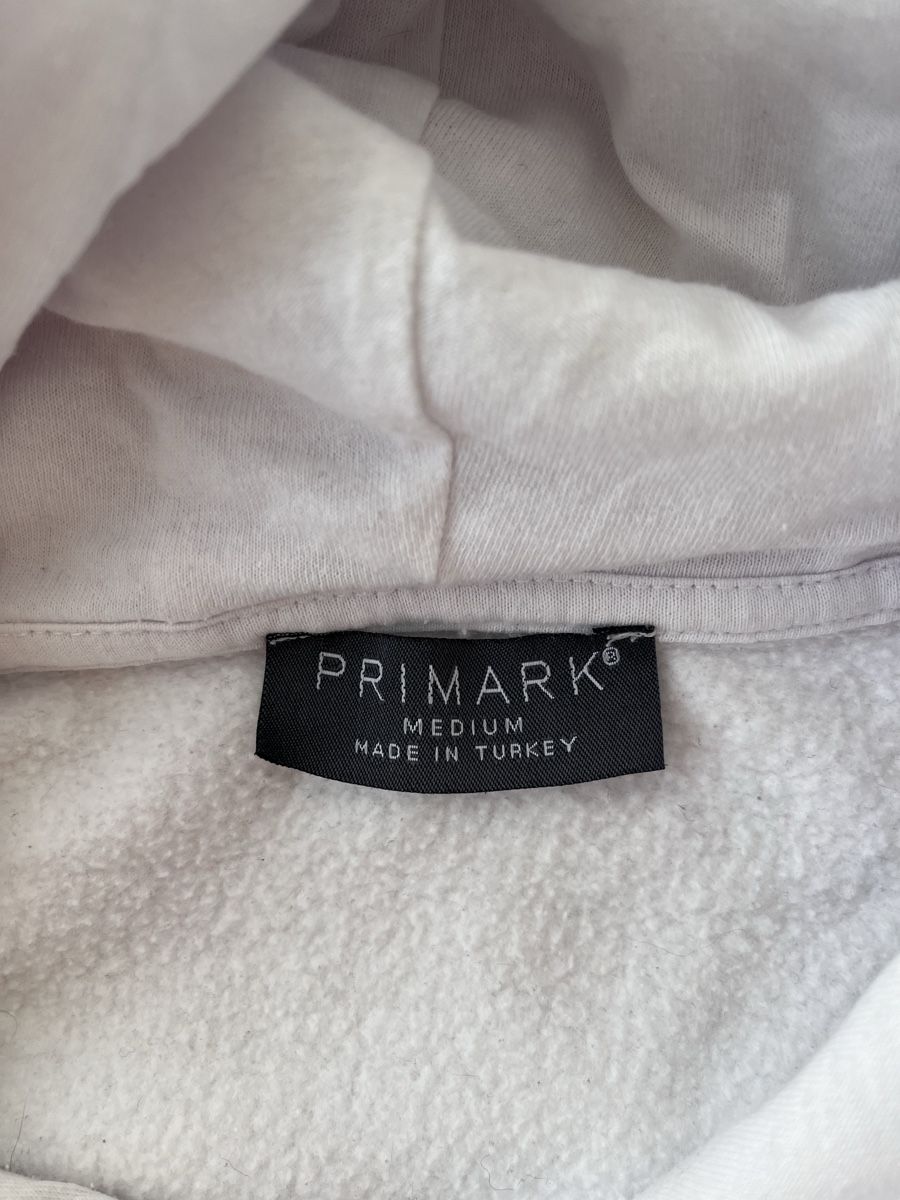 Primark Pullover & Sweatshirts: Weißer Hoodie von Primark, Größe M – Gebraucht aus Balerna von lillisfashion 6