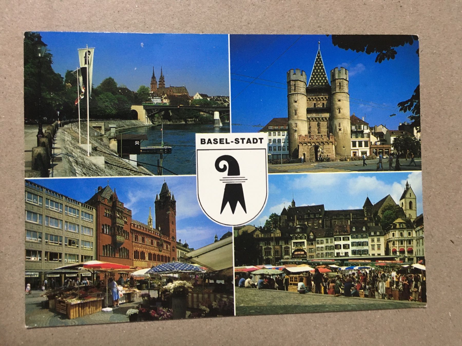Ansichtskarten: AK Basel Stadt mehrbildrig – Gebraucht aus Küttigen von Melisch1000