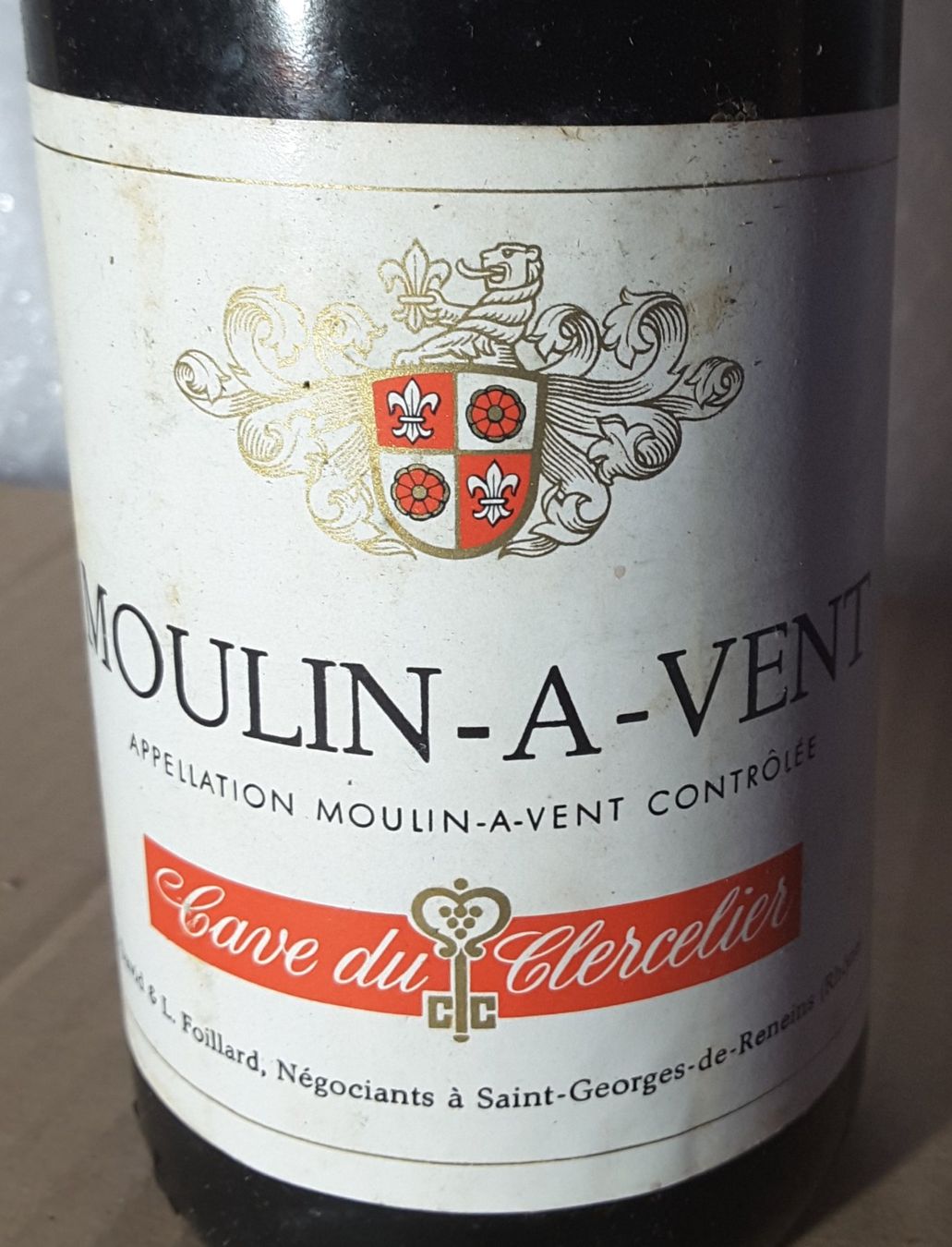 Vino: 1981 Moulin-à-Vent  T. David & L. Foillard – Nuovo (secondo la descrizione) da Schwerzenbach venduto da sl_37c