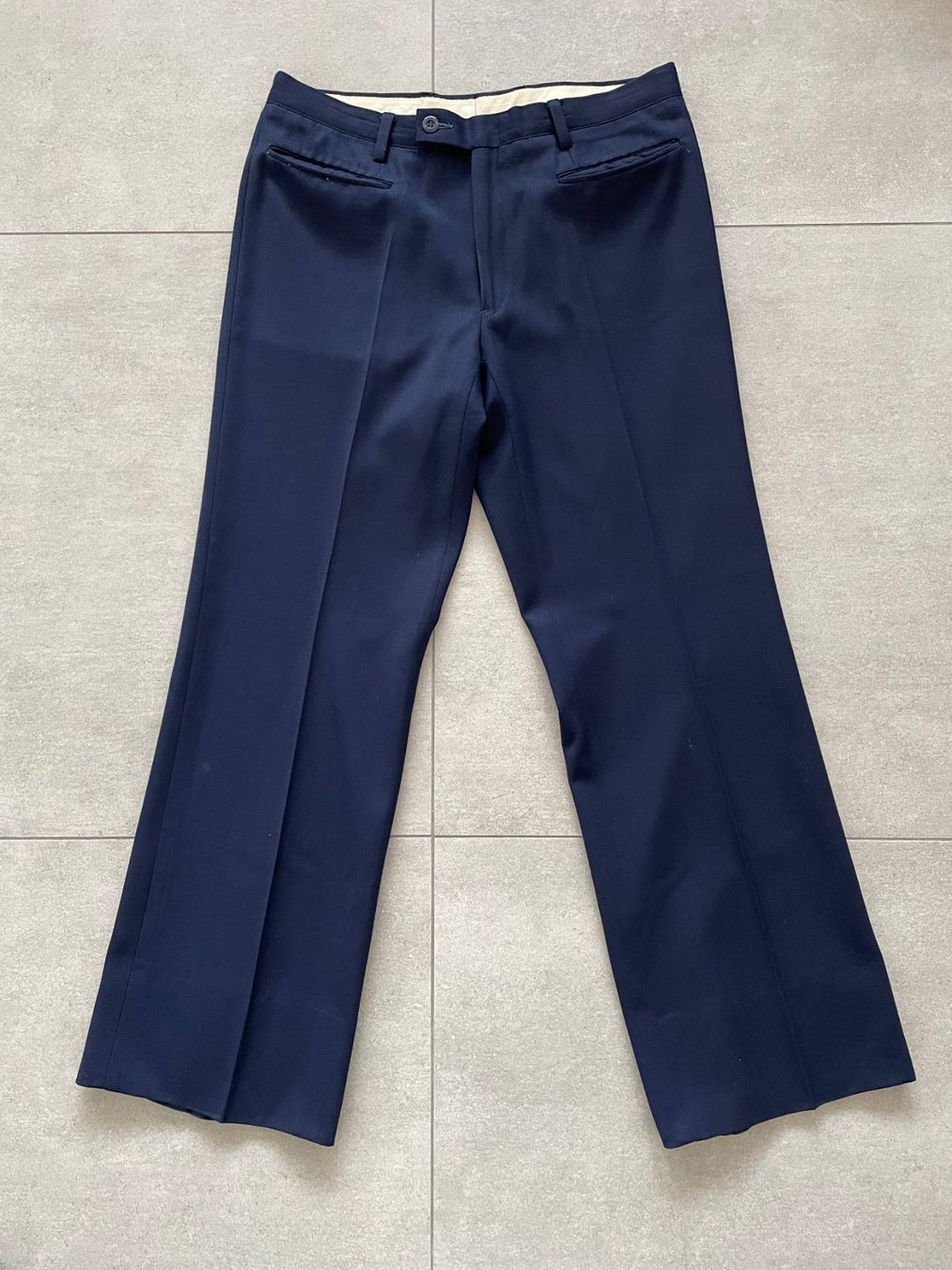 Pantaloni: Vintage Blue Elegant Pants – Usato da Chiasso venduto da Er_Mon