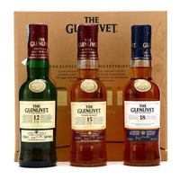 Glenlivet Tasting Collection 12, 15 & 18 Jahre - 3x20cl