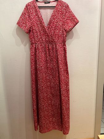 Robe longue d’été , jupe fendue devant T/M