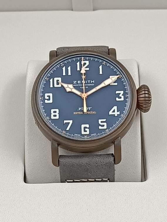 Zenith Orologi: ZENITH "PILOT TYPE 20 EXTRA SPECIAL" IN BRONZE – Nuovo (secondo la descrizione) da Luzern venduto da EdiGem