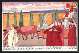 Vevey, Fete des Vignerons 1905, Le Char 