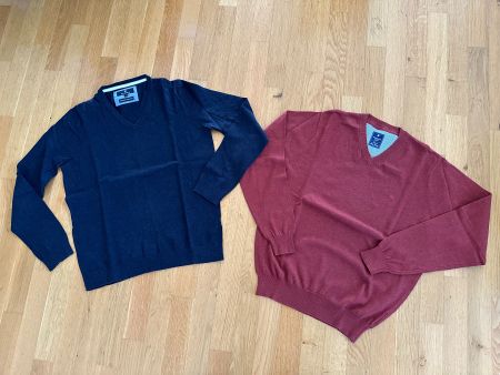 Zwei neue Pullover by Red Mond und Basefield Grösse S