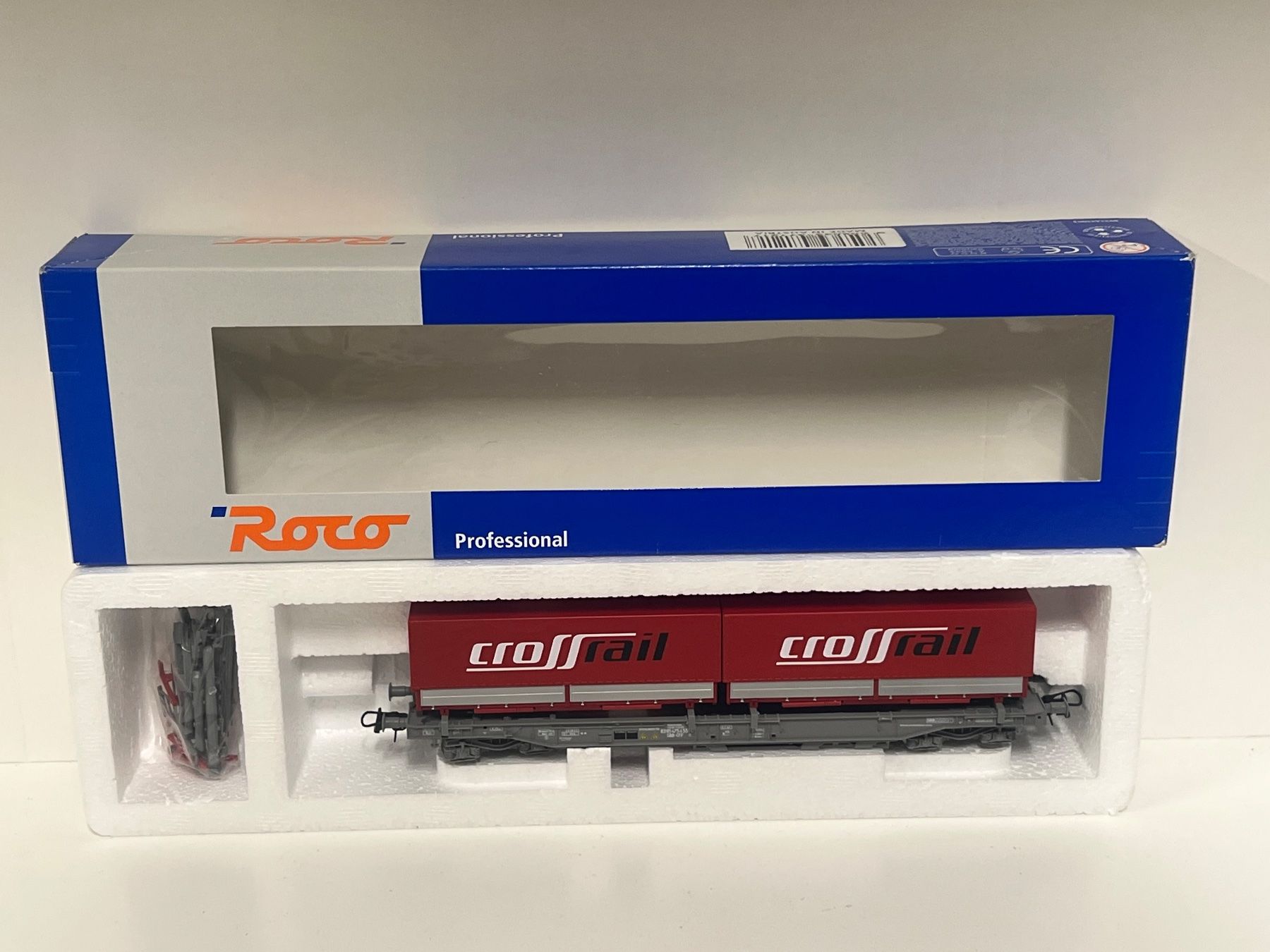 Roco Modellini di ferrovie: Roco 47121  SBB crossrail  H0 DC – Nuovo e nell'imballaggio originale da Geroldswil venduto da TopTrain54 6