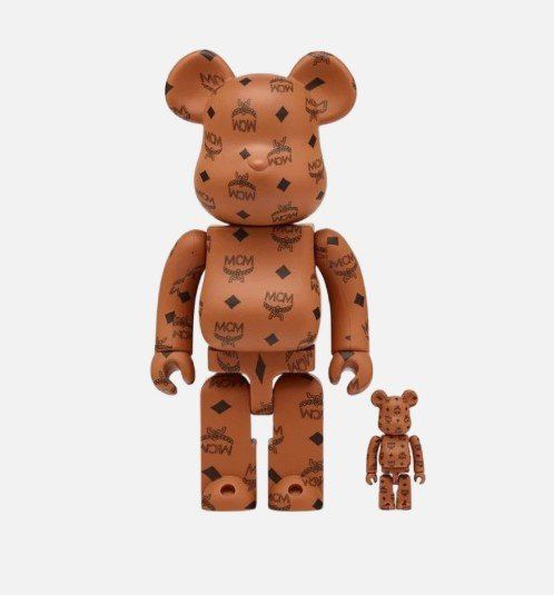 Figuren: Be@rbrick Bearbrick x MCM 100% 400% Set Brown – Gebraucht aus Wangen SZ von Rol_20 1