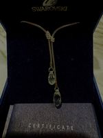 Swarovski Kette mit Tropfenanhängern 
