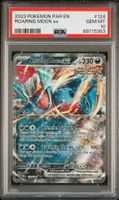 Pokemon - PSA 10 - Paradox Rift #124 Roaring Moon ex