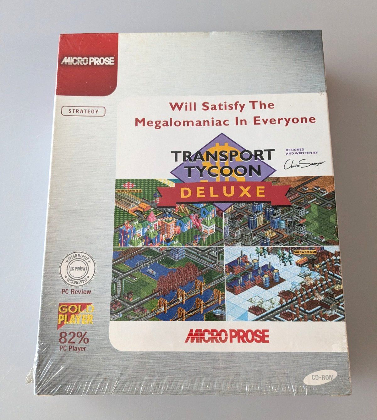 Spiele: Transport Tycoon Deluxe, PC Big Box, NEU SEALED – Neu und originalverpackt aus Basel von Rromanv