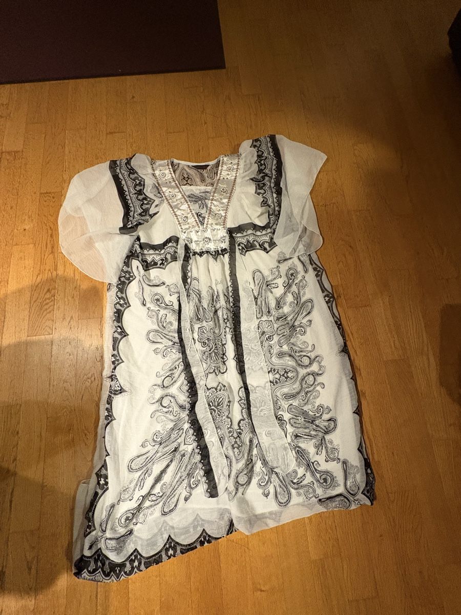 Vestiti: Kleid mit Paisleymuster, Grösse M – Usato da Beromünster venduto da msklef 6