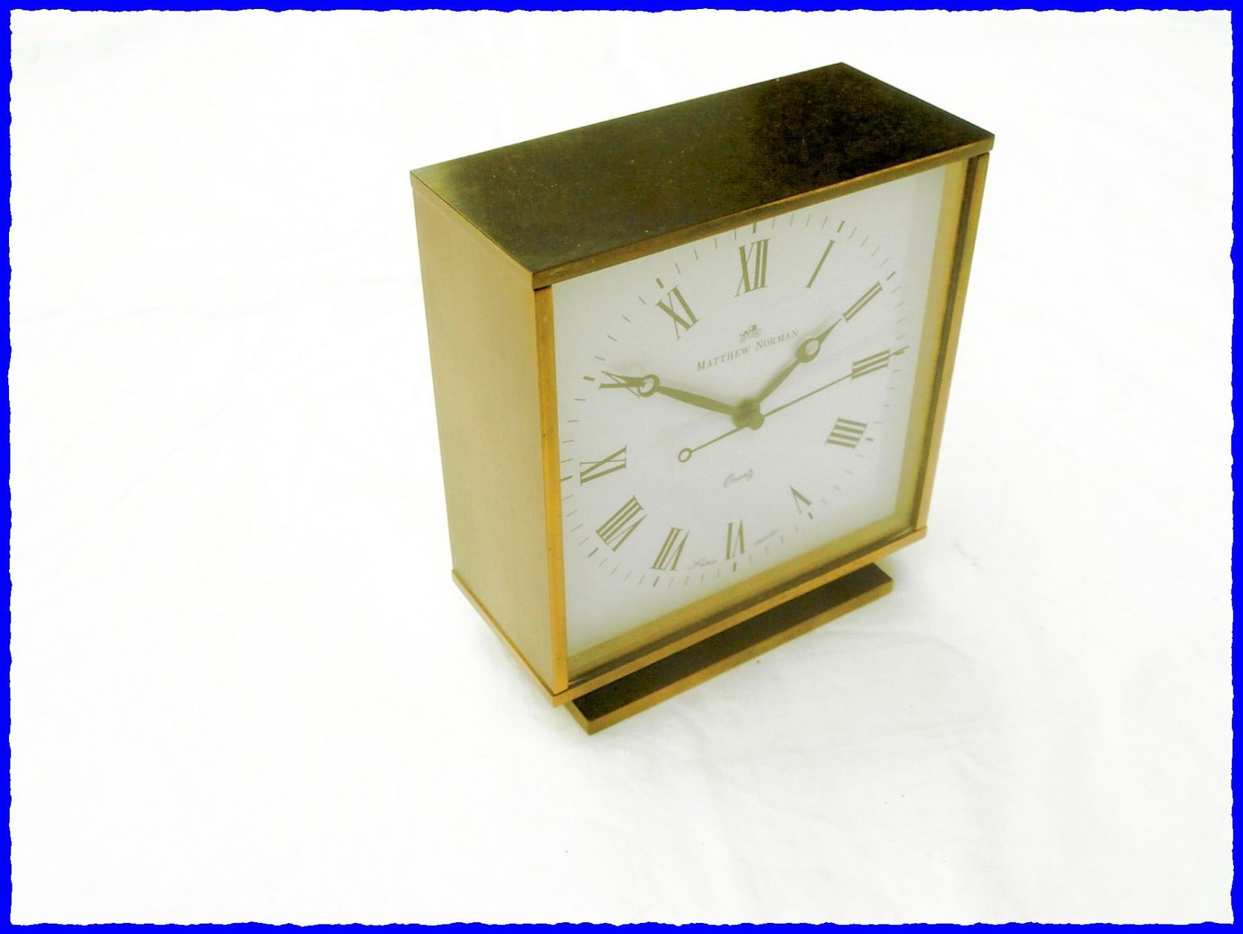 Orologi da terra & Orologi da parete: MATTHEW NORMAN  - edle massive Tischuhr - Quartz – Usato da Worblaufen venduto da Re_mo81 1