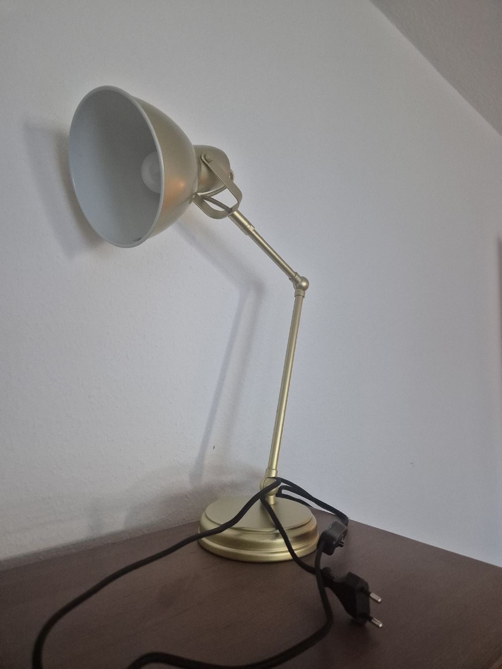 Lampade: goldene Schreibtischlampe – Usato da St. Gallen venduto da Pauline_1234 1